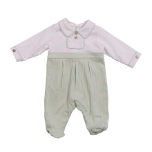 Mintini Baby Contrast Cotton Babygrow