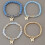 Bohemian Butterfly Charm Bracelet Set for Women with 6