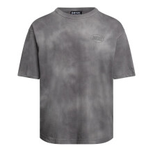 (XXL, Charcoal Grey) Diesel Mens Logo Washed T-Shirt
