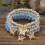 Bohemian Butterfly Charm Bracelet Set for Women with 8
