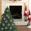 Christmas Snowflake Ornaments Pink Glitter Plastic 12 Pcs 5