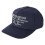 (One Size, Navy) Belier Embroidered Logo Baseball Cap 1