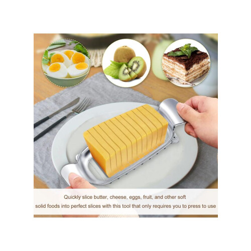 Butter Slicer Cutter Stainless Steel 1 Piece 2