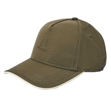 (One Size, Olive) Belier Embroidered Logo Baseball Cap