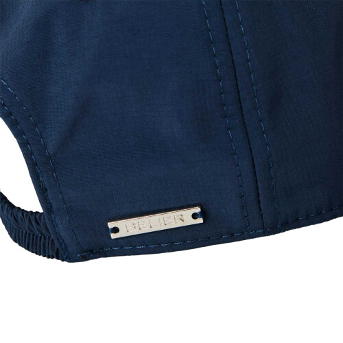 (One Size, Navy) Belier Embroidered Logo Baseball Cap 2