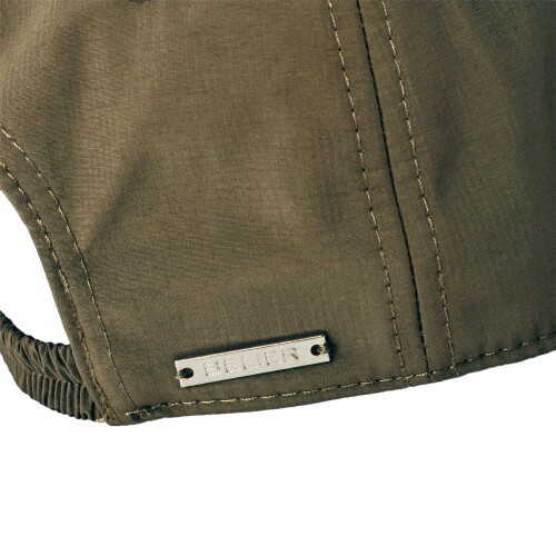 (One Size, Olive) Belier Embroidered Logo Baseball Cap 2