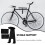 Raindrops Bike Wall Hanger Rack 2 Sets 7