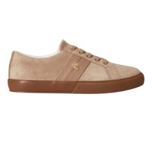 (3 UK, Tan) Ralph Lauren Womens/Ladies Jason II Suede Trainers