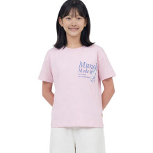 Max Girls Back Graphic Print T-Shirt (Pink_14-16 Y)