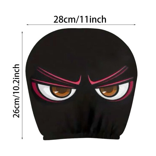 Cartoon Car Headrest Covers 2 pcs 1