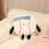 Baseball Throw Pillow Fluffy Plush Cushion 17.7 in White 1