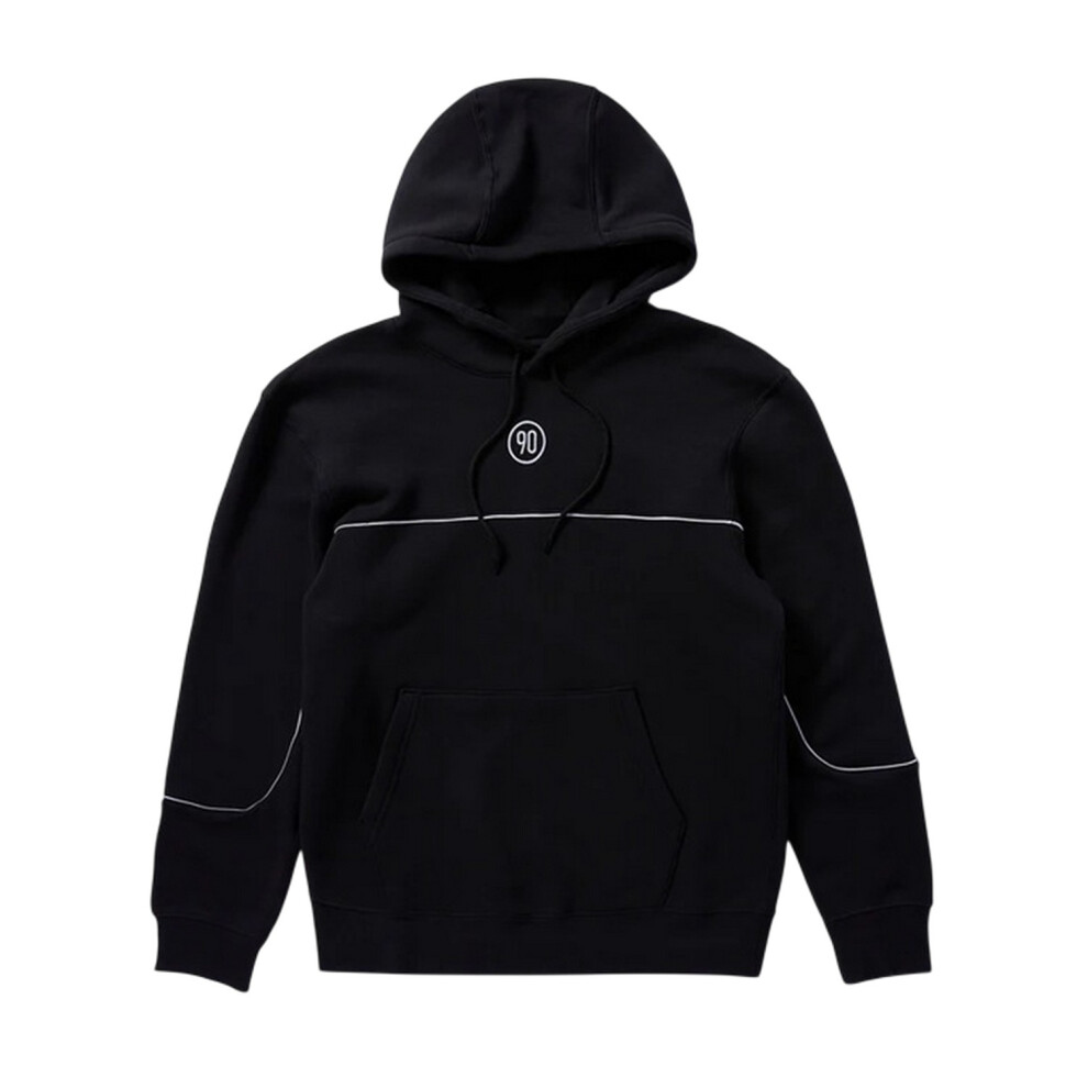 Nike (M, Black) Mens T90 Logo Hoodie