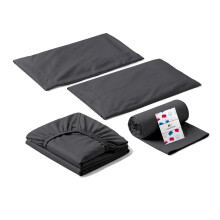 Egyptian Cotton Sheets 1000 Tc 4-Piece Set With Flat Sheet Fitted Sheet & 2 Pillowcases Long Staple Cotton 18"""" Deep Pocket (California King Dar