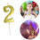 Number Candle 3D Shape Birthday Cake Decoration 2