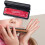 10-hole harmonica red portable educational musical 8