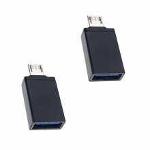 USB-C to USB-A Adapter Set 2 Pack Portable Design