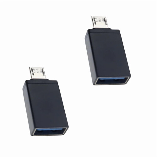 USB-C to USB-A Adapter Set 2 Pack Portable Design