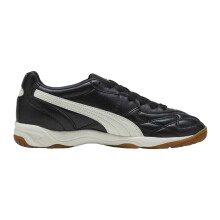 (5 UK, Black/White) Puma Womens/Ladies King Leather Indoor Football Trainers
