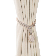 Curtain Tiebacks Heavy Duty Rope 2 Pack Beige