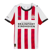 (7-8 Years, White/Red) PSV Eindhoven Childrens/Kids 25/26 Puma Home Jersey