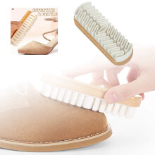 Crepe Suede Rubber Brush for Snow Boots Wood Handle 2026
