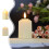 LED Electronic Candle Warm Light Christmas Decor 6 pcs 9 cm 6
