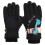 Dinosaur Print Ski Gloves for Teens Cotton-Filled 8