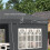 3 x 6m Pop-Up Gazebo, with Removable Walls - Grey 8