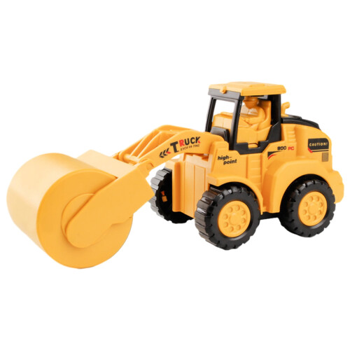 Push Back Engineering Vehicle Toy ABS Plastic 3+ 1