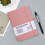 AuroraX Journaling Notebook Ruled Pink 1