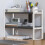 Desktop Organizer Shelf Wood Dual-Tier 1 Unit 5