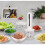 Glass Food Processor with 4 Blades and 4 Bowls 4