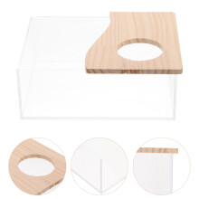 Acrylic Sand Bath Box for Hamsters and Gerbils