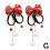 Polyester Girls Hair Accessories Red Auspicious Design 4