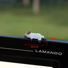 Mini Cat Car Dashboard Decor Figurine for Vehicle and Home