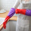 Nitrile Chemical-Resistant Long Sleeve Gauntlet Gloves 5