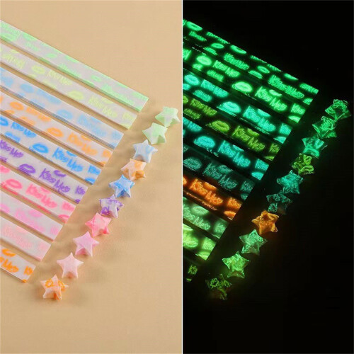 Luminous Star Paper Strips 210 Sheets Easy-Fold DIY Craft