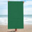 Beach Towel Dark Green Oversized 30 x 74 Inch 1 Pack 1