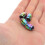 Tire Stem Caps Vibrant Multi-Color 4-Pack 7