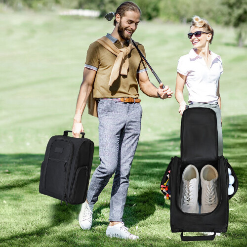 Golf Shoe Bag Breathable Dustproof Oxford 1 Pack 1