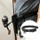 Fishing Rod Holder Belt Black Lightweight Adjustable 3