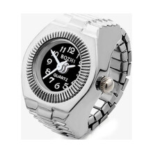 Ring Watch Quartz Analog Round Fashionable Love Ring