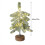 LED Christmas Tree with 60 Lights, Snowy Tabletop Decor, 3