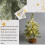 LED Christmas Tree Lamp - Snowy Tabletop Decor with 60 5
