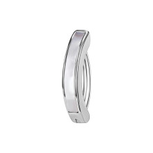 Belly Button Ring 925 Silver Curved Clicker 10mm