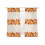 Fall Maple Leaf Sheer Curtains Linen Texture 52x72 in 2 1