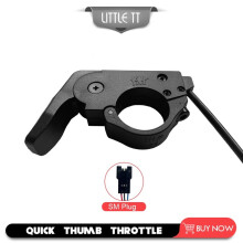 E-Bike Thumb Throttle for 12-72V Bafang BBS01/BBS02/BBSHD