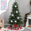 Christmas Ball Ornaments Light Blue 6cm 3 pcs 1