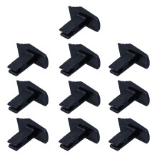 Telescopic Ladder Replacement Parts Black 10 Pcs