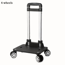 Folding Push Cart with Rotating Wheels 4/5-Wheel